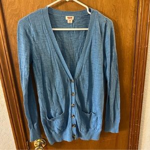 Mossimo Long Sleeved Buttoned Cardigan